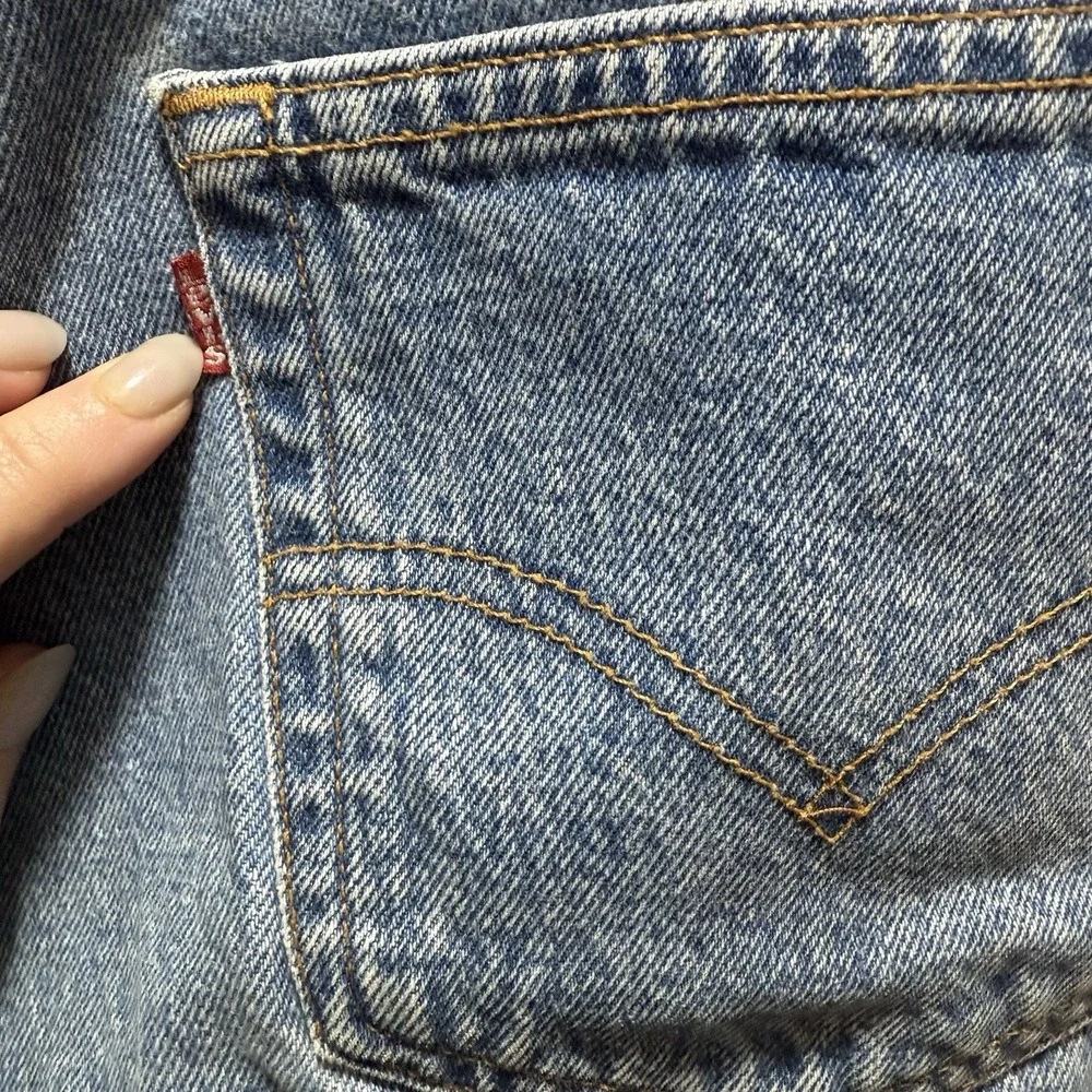 Vintage 90's Made in‎ USA Levi's 501 Men's Size Tag 36x30 Actual 34x27